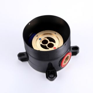 Напольный смеситель для раковины ABBER Wasserfall AF8640B чёрный матовый